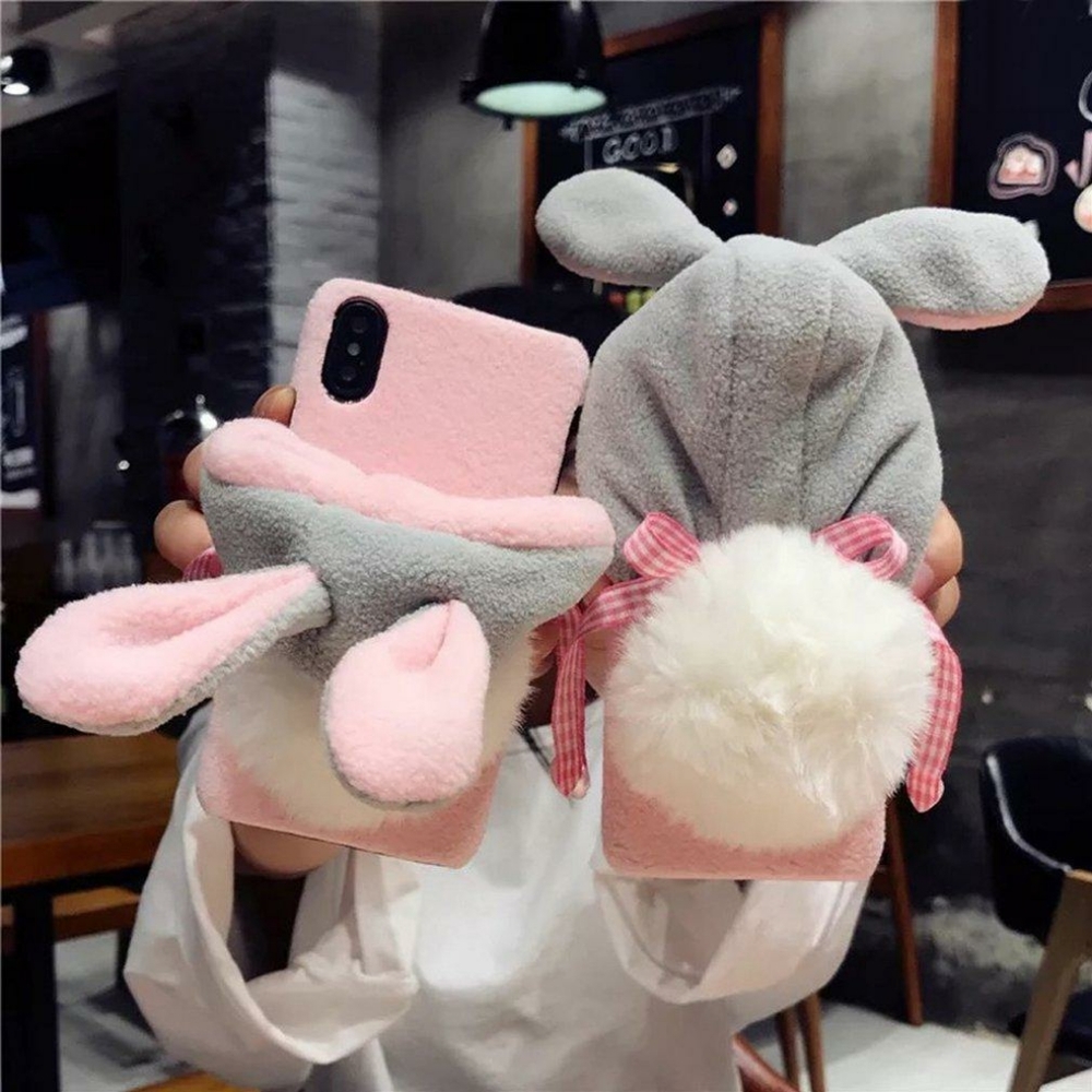 Bunny hoodie phone case